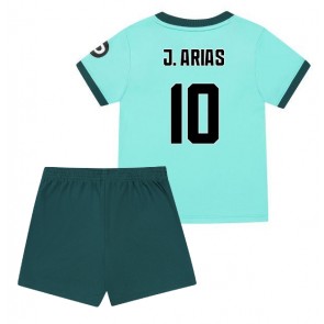 Wolves Jhon Arias #10 Seconda Maglia Bambino 2025-26 Manica Corta (+ Pantaloni corti)